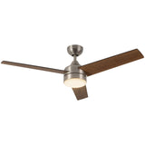 Brushed Nickel Nash Ceiling Fan by Kuzco Lighting