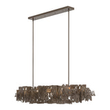 Brutus Linear Suspension Large in Bronze by Hubbardton Forge
