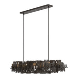 Brutus Linear Suspension Large in Oil Rubbed Bronze by Hubbardton Forge