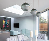 Bubble Ellipse Pendant Steel Grey By Siemon Salazar Lifestyle View