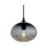 Bubble Ellipse Pendant Steel Grey By Siemon Salazar