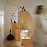 Bulbo Floor lamp Intense Black By AXOLight All View