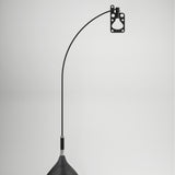 Bulbo Floor lamp Poished Intense Black By AXOLight