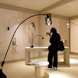 Bulbo Table Lamp Intense Black By AXOLight Lifestyle View