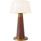 Burgundy Clemence Table Lamp by Alora Lighting