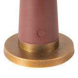 Burgundy Clemence Table Lamp by Alora Lighting Details
