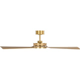 Burnished Brass Elara Smart 56" Ceiling Fan by Visual Comfort Fans