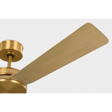Burnished Brass Elara Smart 56" Ceiling Fan by Visual Comfort Fans