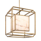 Burnished Brass Sylvester 4CCT Pendant by Modern Forms