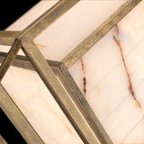 Burnished Brass Sylvester 4CCT Pendant by Modern Forms in Zoomed View