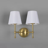 Bursa Double Wall Light Satin_Brass_Black