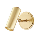Bushwick Wall Sconce - Aged Brass by Hudson Valley