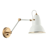 Buzz Wall Sconce 13 Inch White