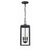 Byron Outdoor Pendant 7.5'' Matte Black
