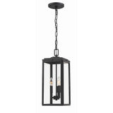 Byron Outdoor Pendant 7.5'' Matte Black