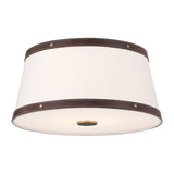 Libby Langdon Callahan 17'' Luxe Gold Flush Mount by Crystorama