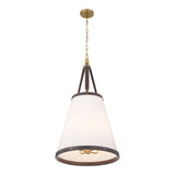 Libby Langdon Callahan 18'' Luxe Gold Pendant by Crystorama