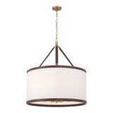 Libby Langdon Callahan 28'' Luxe Gold Pendant by Crystorama