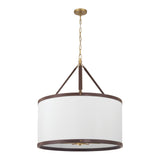 Libby Langdon Callahan 28'' Luxe Gold Pendant by Crystorama