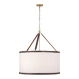 Libby Langdon Callahan 28'' Luxe Gold Pendant by Crystorama