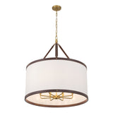 Libby Langdon Callahan 28'' Luxe Gold Pendant by Crystorama