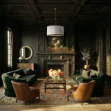 Libby Langdon Callahan 28'' Luxe Gold Pendant by Crystorama