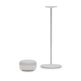 Cheerio Table Lamp - Light Grey, LED unit beside the stem