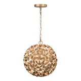 Cora 13'' Soft Gold Chandelier by Crystorama