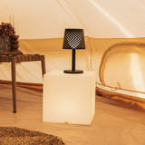 Cuby Solar & Rechargeable Cube Lamp by New Garden