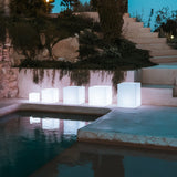 Cuby Solar & Rechargeable Cube Lamp by New Garden