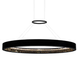 Rosalina Integrated LED Matte Black Chandelier