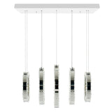 Celina Integrated LED 26in 5 Ring Chandelier