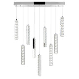 Celina Integrated LED 32in 9 Pendant Chandelier