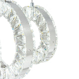 Celina Integrated LED 37in 7 Ring Chandelier
