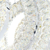 Celina Integrated LED 43in 5 Ring Chandelier