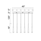 Andes Integrated LED Pool Table Light