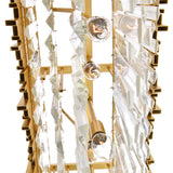 Deco Medallion Gold Pool Table Light