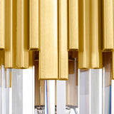 Deco Medallion Gold Wall Light