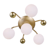 Element Sun Gold Flush Mount