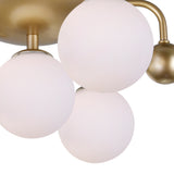 Element Sun Gold Flush Mount