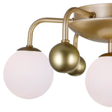 Element Sun Gold Flush Mount