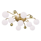 Element Sun Gold Flush Mount