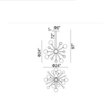 Element Sun Gold Chandelier