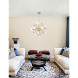 Element Sun Gold Chandelier