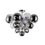 Pallocino 16in Chrome Flush Mount