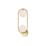 Celeste Medallion Gold Wall Sconce