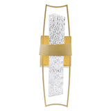 Guadiana Integrated LED 5in Wall Light with Handcrafted Glass