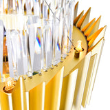Cityscape Satin Gold Chandelier