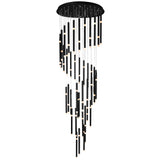 Flute Integrated LED 54in Chandelier