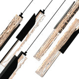 Valira Integrated LED 12in Mini Pendant with Handcrafted Glass